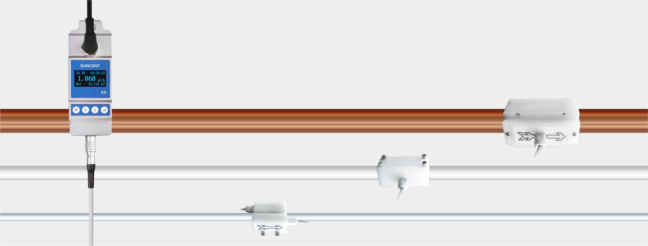 迅昇小管超聲波流量計 迅昇小管超聲波流量計